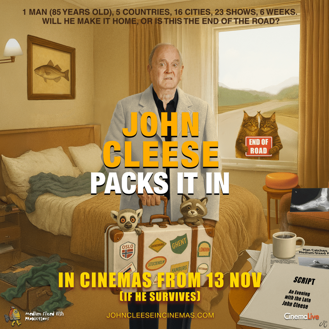 John Cleese Packs It In